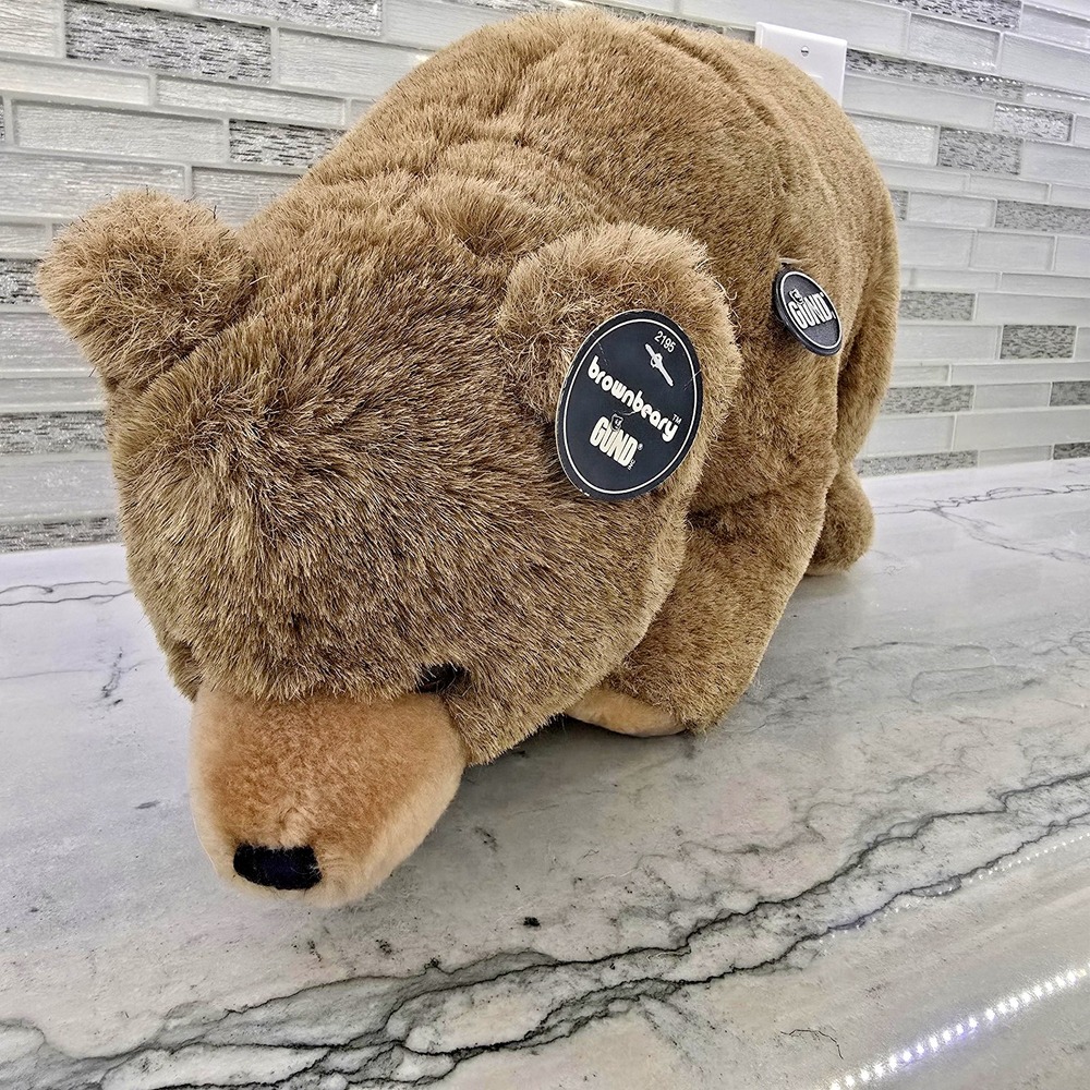 Gund Vintage 1981 Brownbeary Plush Bear Collectors Classics Limited Edition NWT